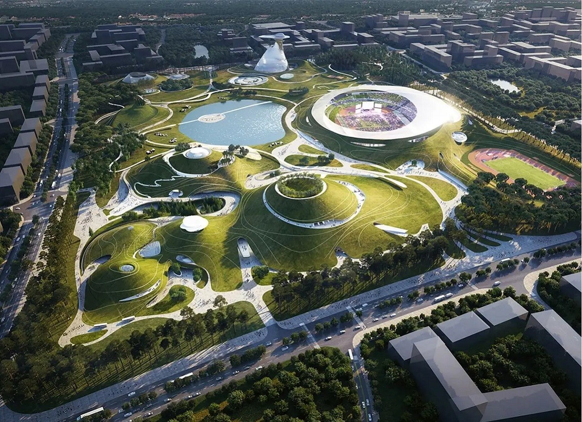 2022年浙江省第四届体育大会主场地衢州体育中心