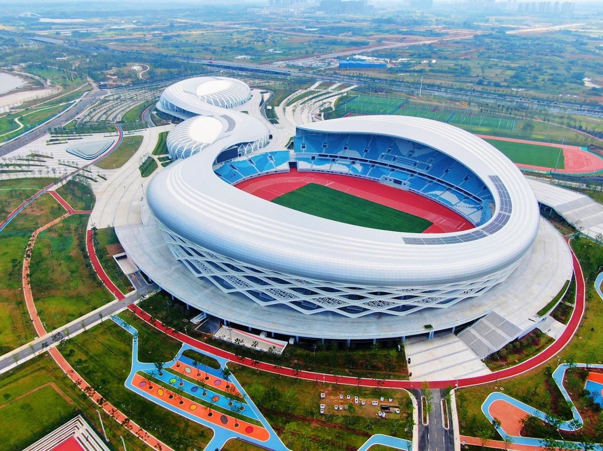 2022年安徽省体育大会主场馆滁州奥体中心